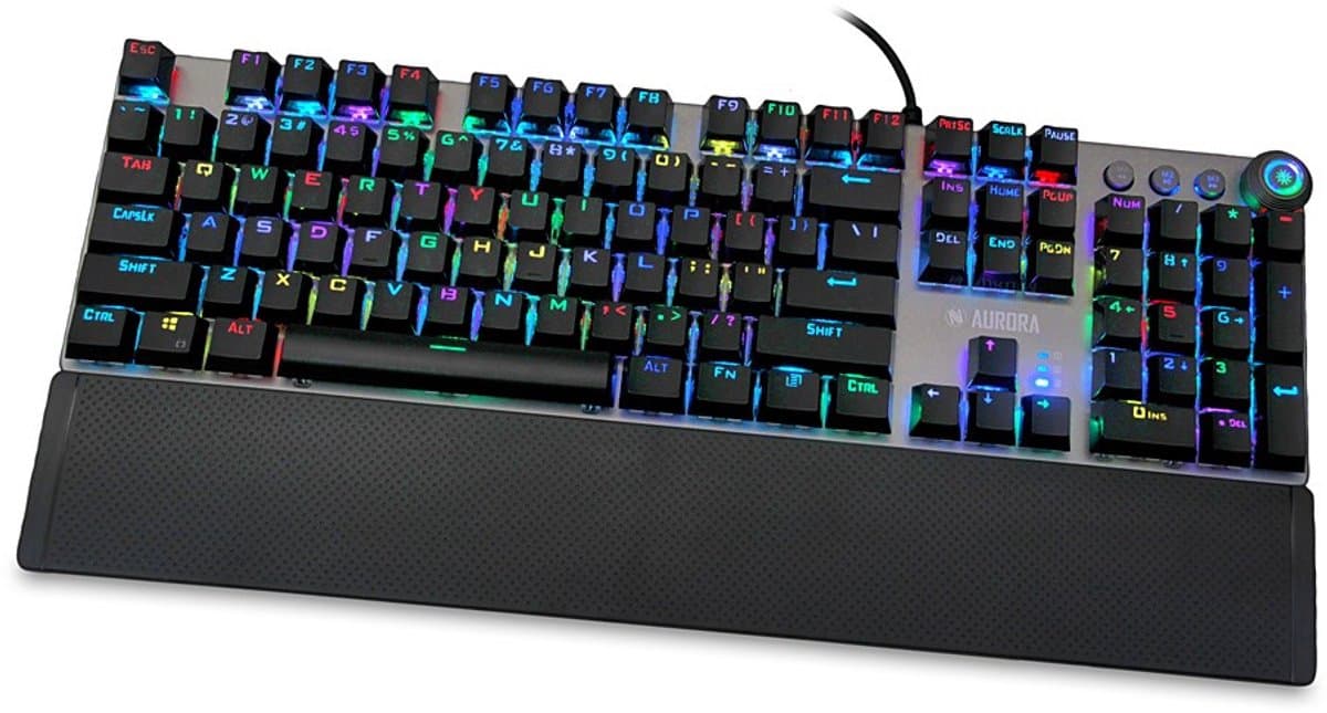Ibox Bedrade Gamingtoetsenbord Voor Pc Mechanisch Met Achterverlichting Aurora K4
