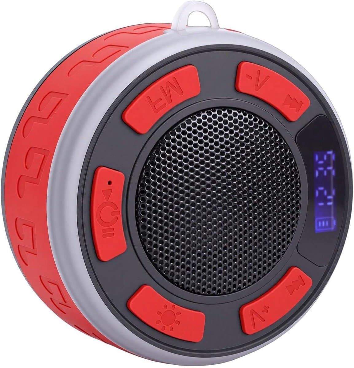 Draagbare Bluetooth Luidspreker - Waterproof Speaker - Muziek Luisteren - 360 Graden Geluid - Niet gespecificeerd - Rood