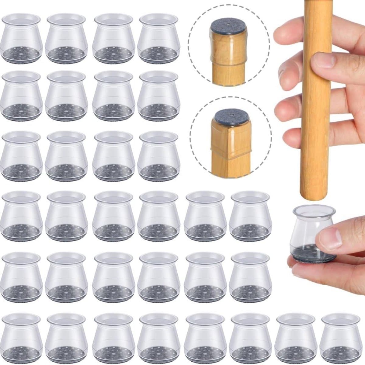 MKSS® Stoelpoot Beschermers - Sokken Viltjes - Anti Kras
