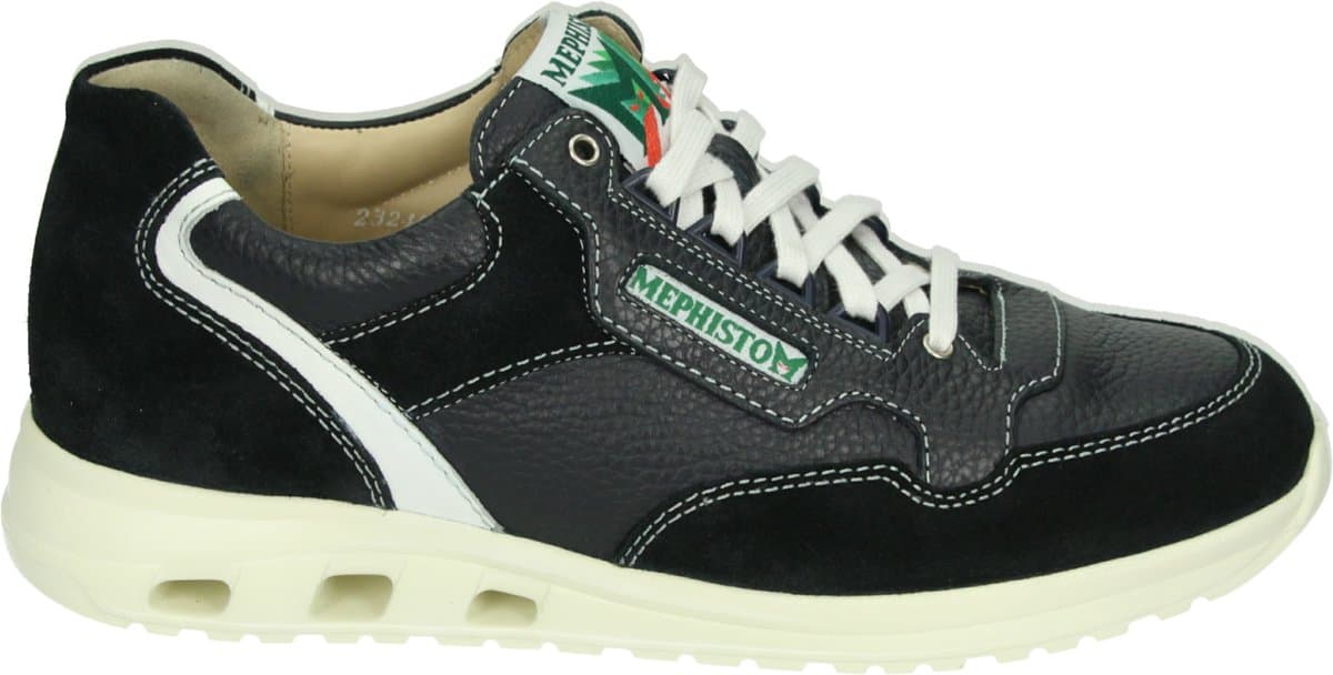 Mephisto - JANSEN VELSPORT - Lage sneakersVrije tijdsschoenenHeren sneakers - Kleur: Blauw - Maat: 41