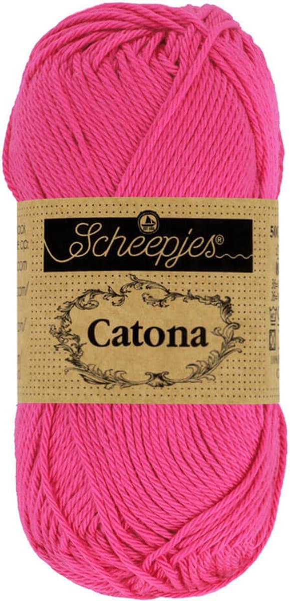Scheepjes Catona 50 gram - 114 Shocking Pink