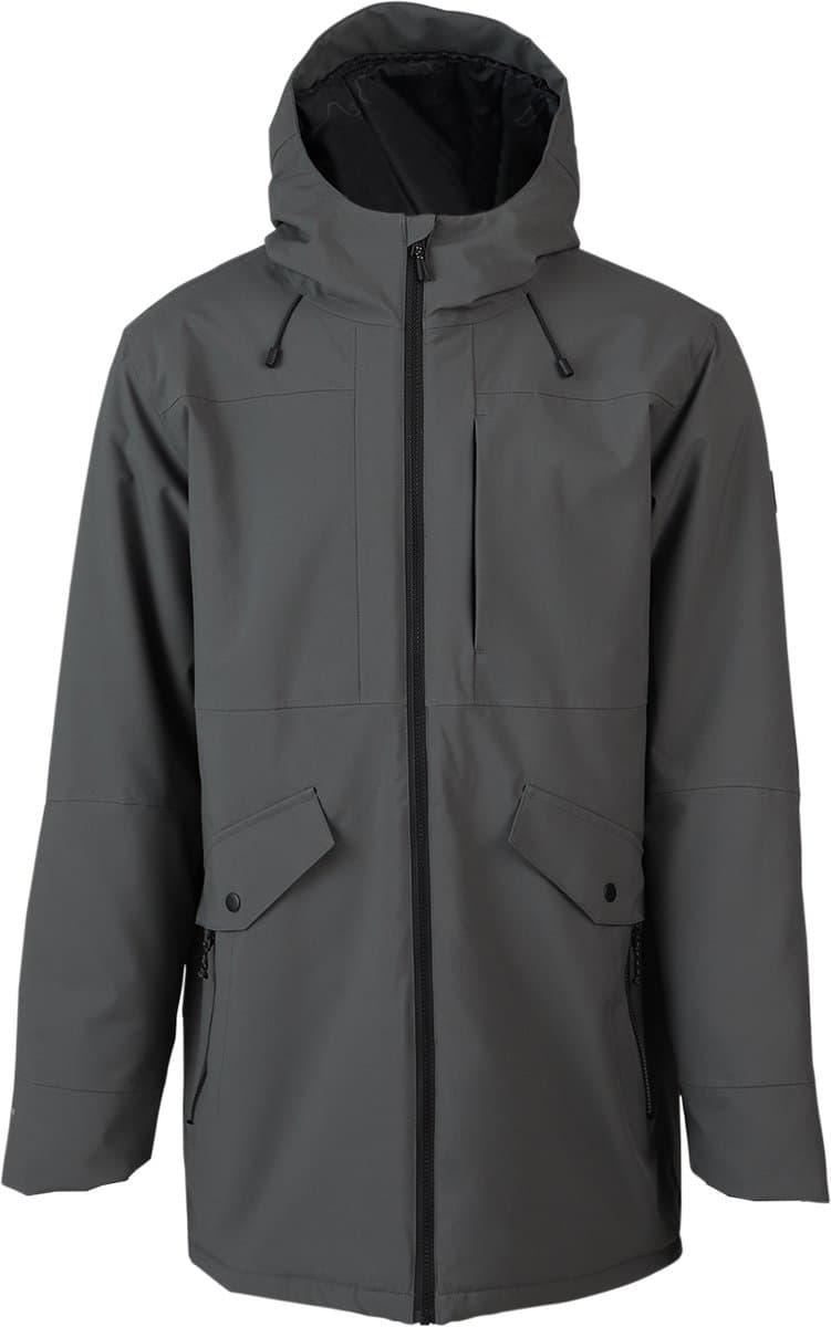 Brunotti Nelson Heren Parka Regen Jas - Groen - XL