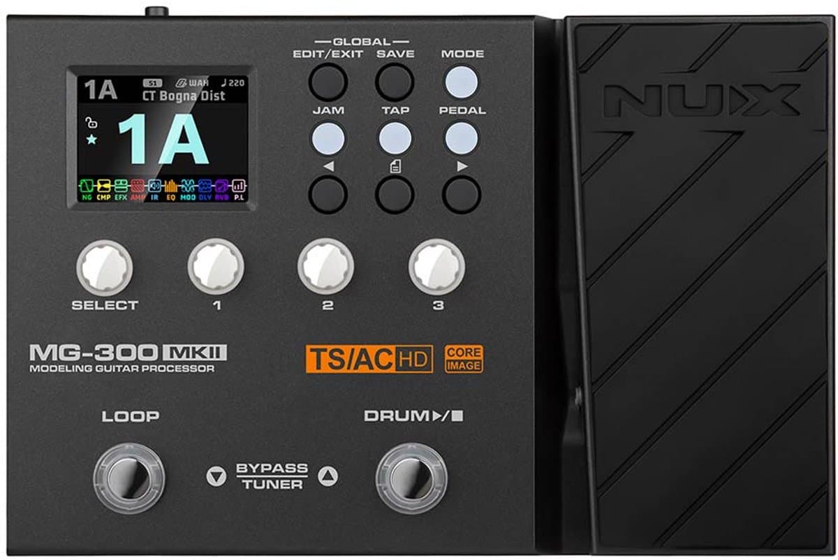 NUX MG-300MK2 multi-effectpedaal met drum machine