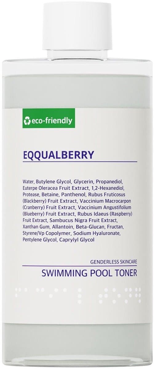 EQQUALBERRY Swimming Pool Daily Facial Toner - 300ml
