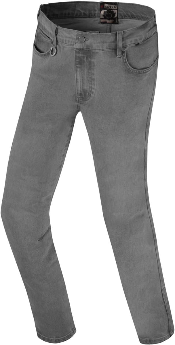 Bogotto Jokisu Lichtgrijs Motor Jeans - Broek