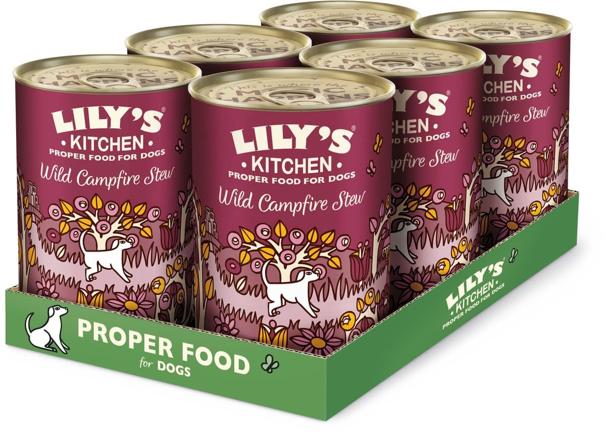 Lily's Kitchen - Hondenvoer - Natvoer - Wild Campfire Stew - 6 x 400g