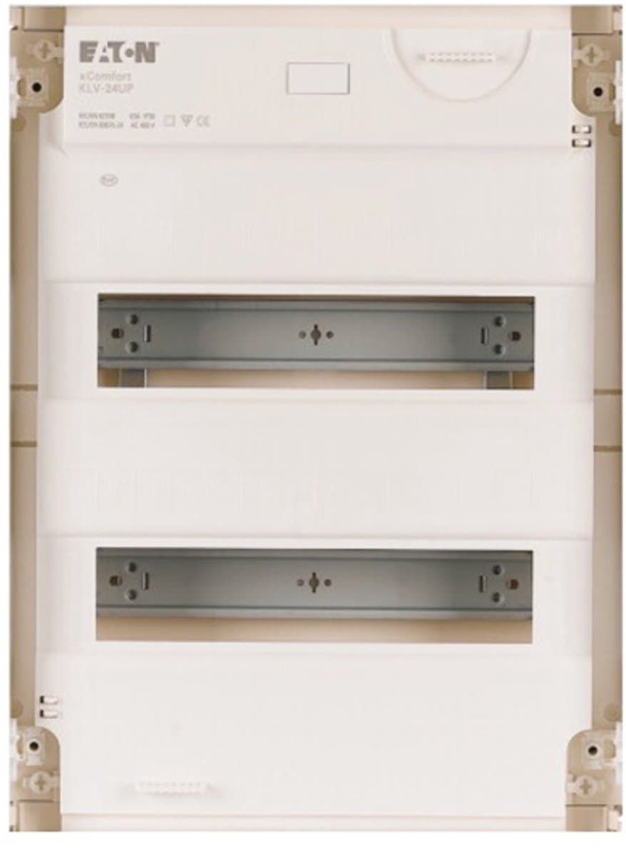 Eaton 178800 KLV-24UPP-F Kleine verdeelkast Inbouw (in muur) Aantal groepen = 12 Aantal rijen = 2