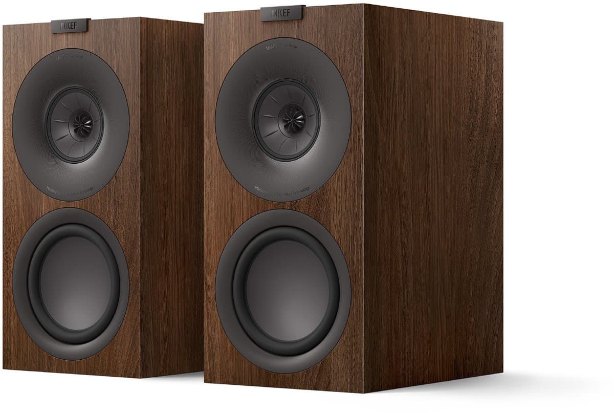 KEF Q Concerto Meta - Boekenplank Speaker - Walnoot