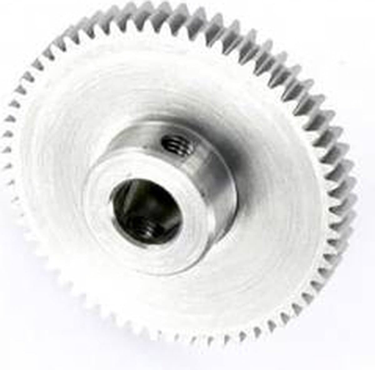 Reely Staal Recht tandwiel Soort module: 0.5 Boordiameter: 6 mm Aantal tanden: 60