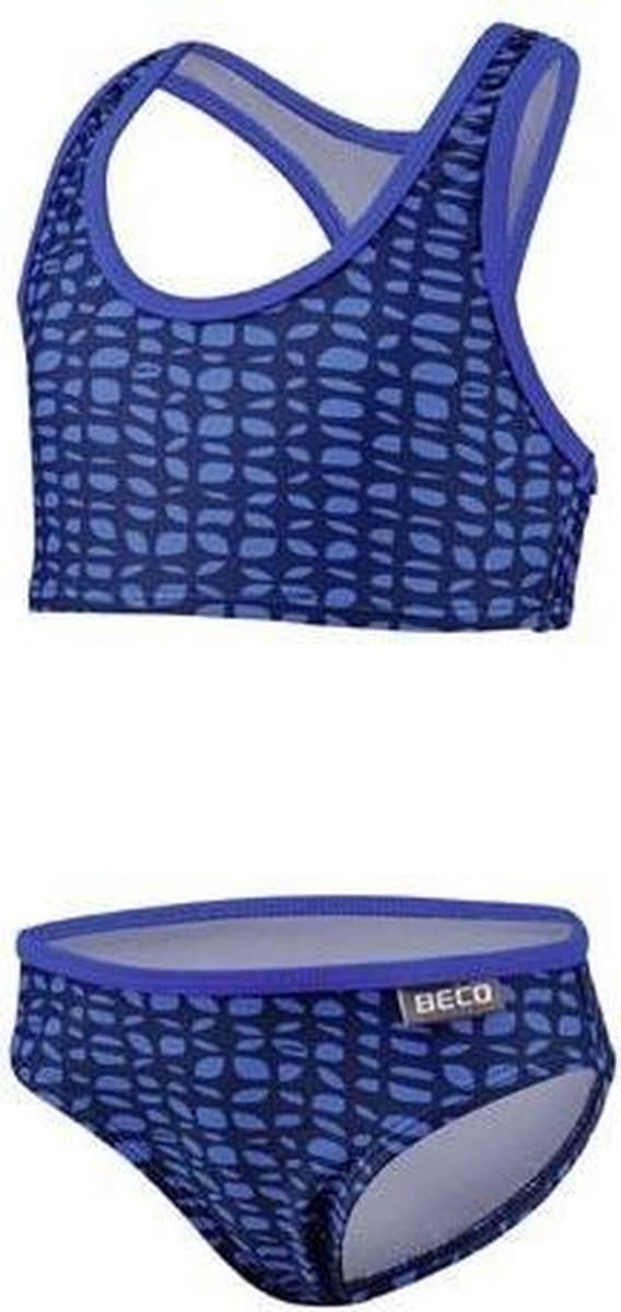 Beco Bikini Meisjes Polyamide/elastaan Blauw/donkerblauwe Mt 98