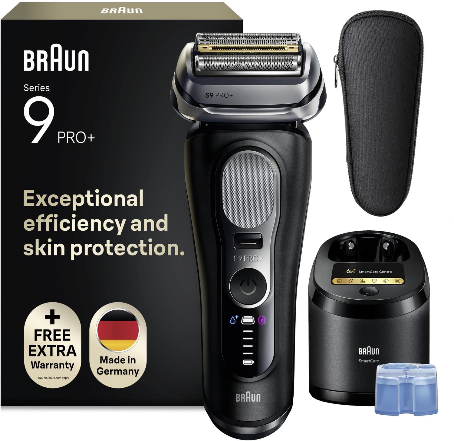 Braun Series 9 Pro+ 9660CC Zwart