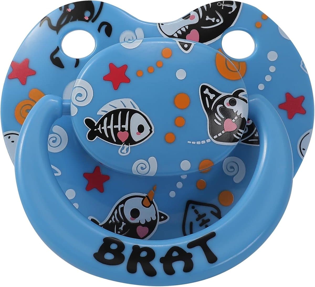 Cute pacifier for adult baby: large shield for sleeping - ABDL silicone for little ones - Relieve anxiety - ShopVlot