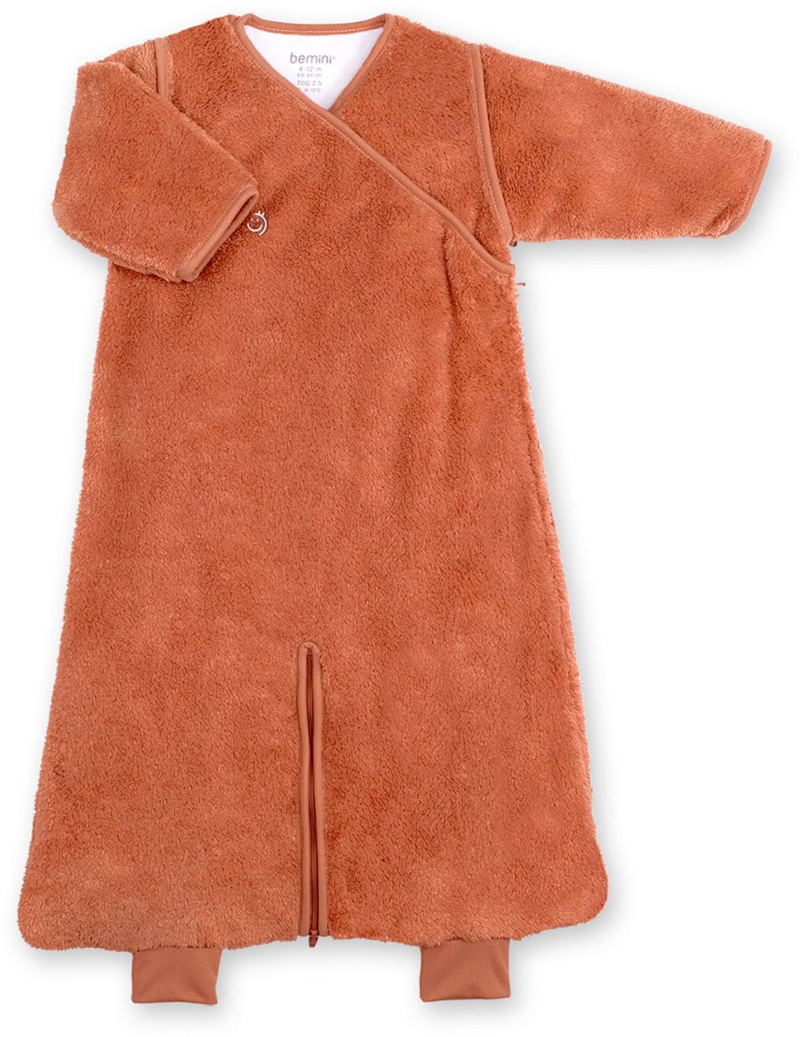 BEMINI Babyslaapzak - MAGIC BAG 4-12m - TOG 2.5 - Zachte warmte - Hazelnoot