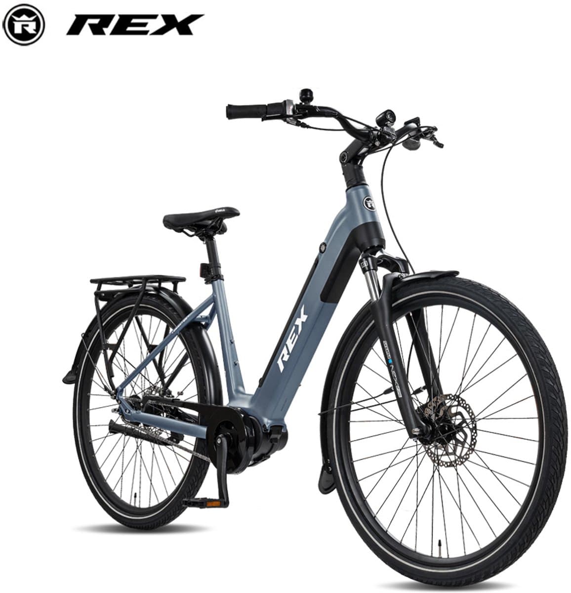 Rex Commuter+ E-Bike Wave 48 blauw