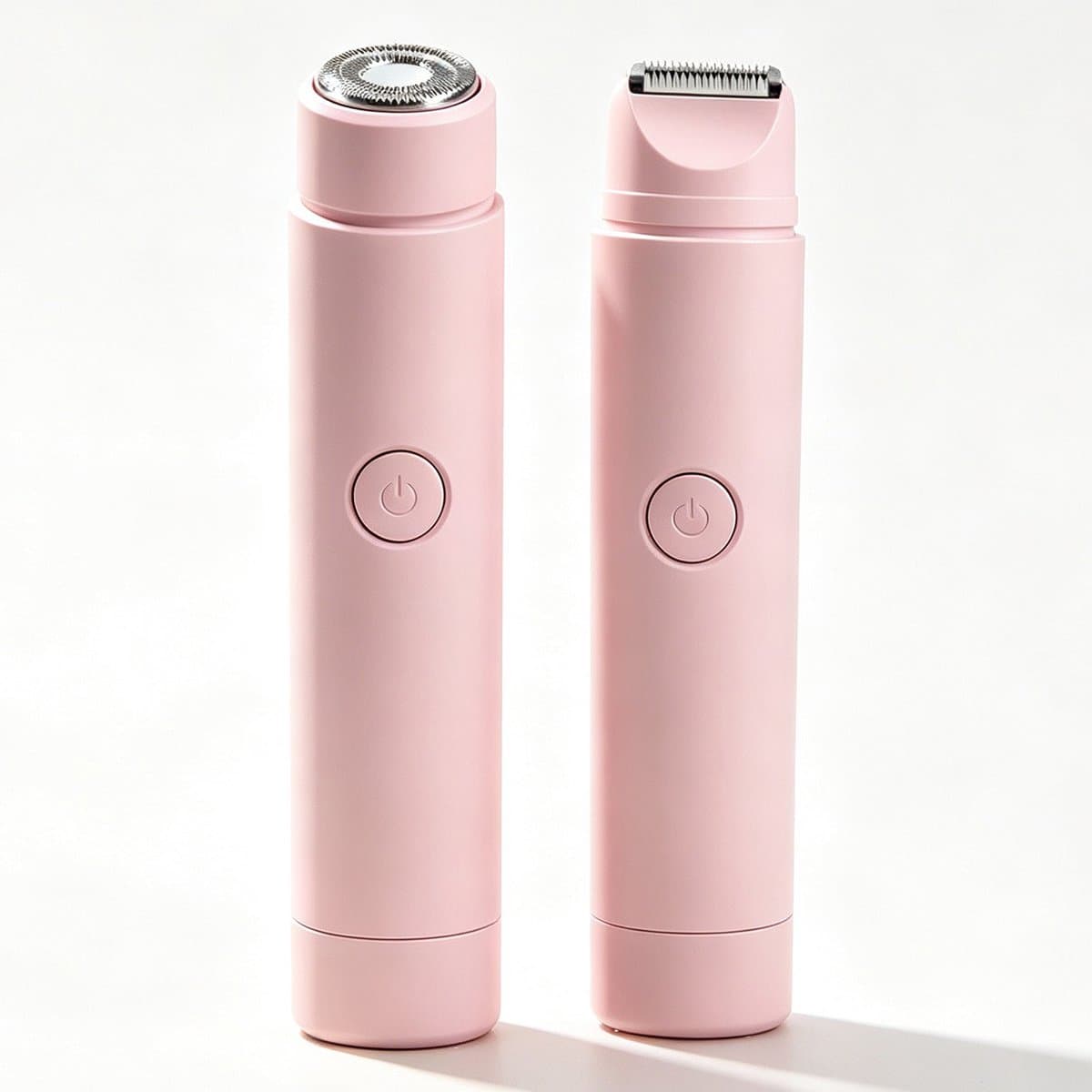 Namajunas-Ladyshave voor Vrouwen-Oplaadbaar-2 in 1 Elektrisch Scheerapparaat-Trimmer voor Intiem-Bikinilijn-Oksels-Benen-Gezichtshaar-Nat & Droog-Ontharingsapparaat-Cordless-Hypoallergeen RVS Mes-Wit