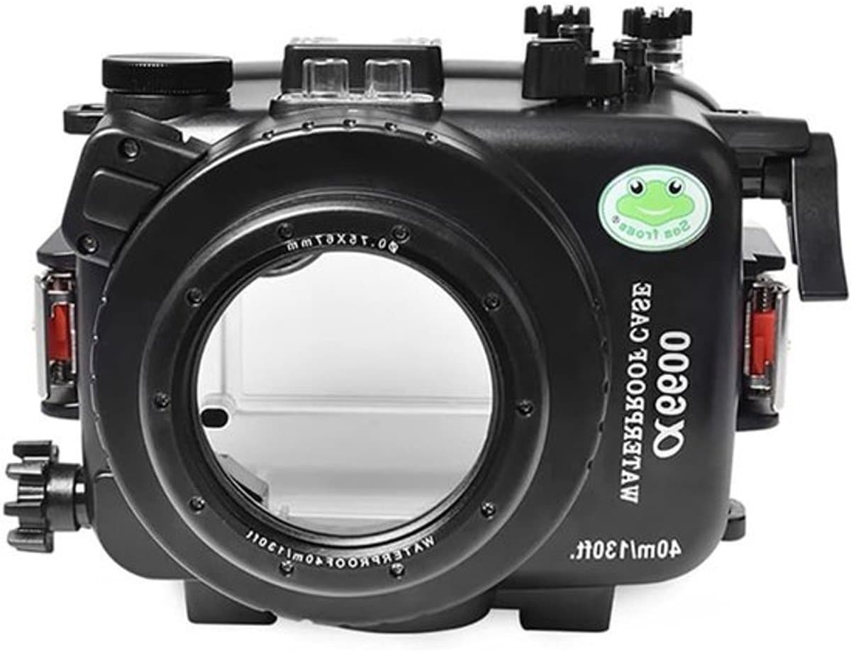 Onderwatercamera behuizing voor Sony A6600 met 16-50MM lens - Waterdicht tot 40M/130FT, ideaal voor duiken en snorkelen