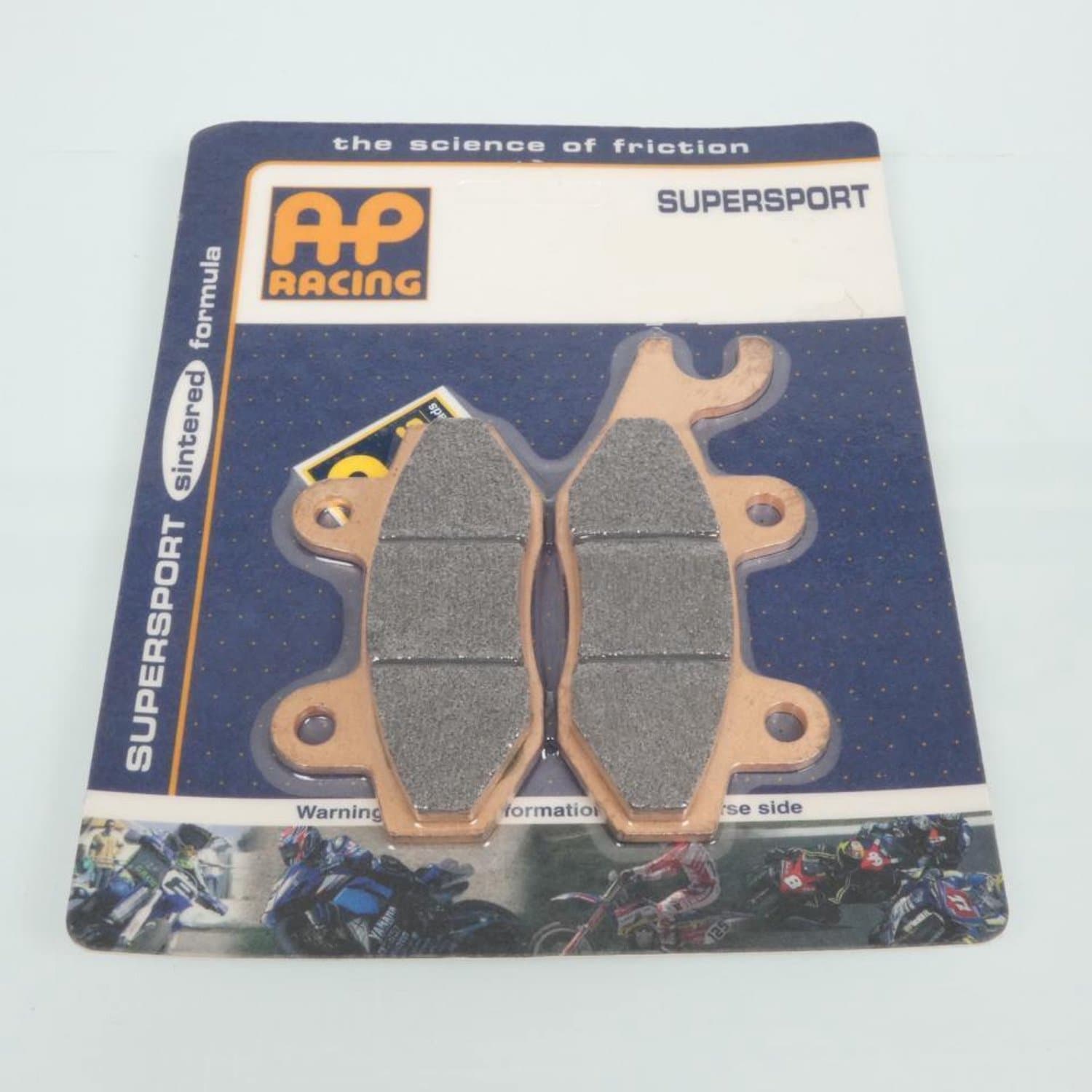 Plaquette de frein AP Racing pour Moto Husqvarna 350 TE 1992 à 1994 AV Neuf