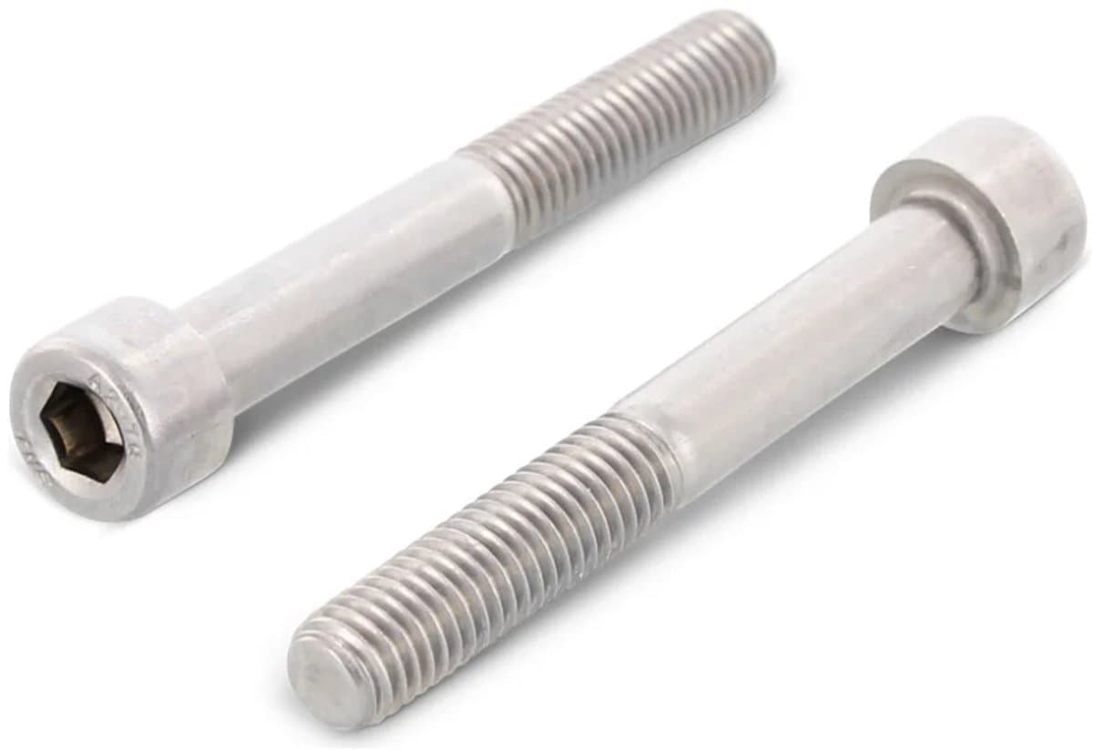 (200 STUKS) M6X16 INBUSBOUT RVS-A2-70 (AISI 304) DIN 912 (ISO 4762)