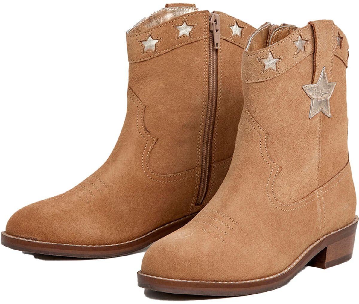 Pepe Jeans Western Star Laarzen Bruin EU 35 Jongens,Meisjes