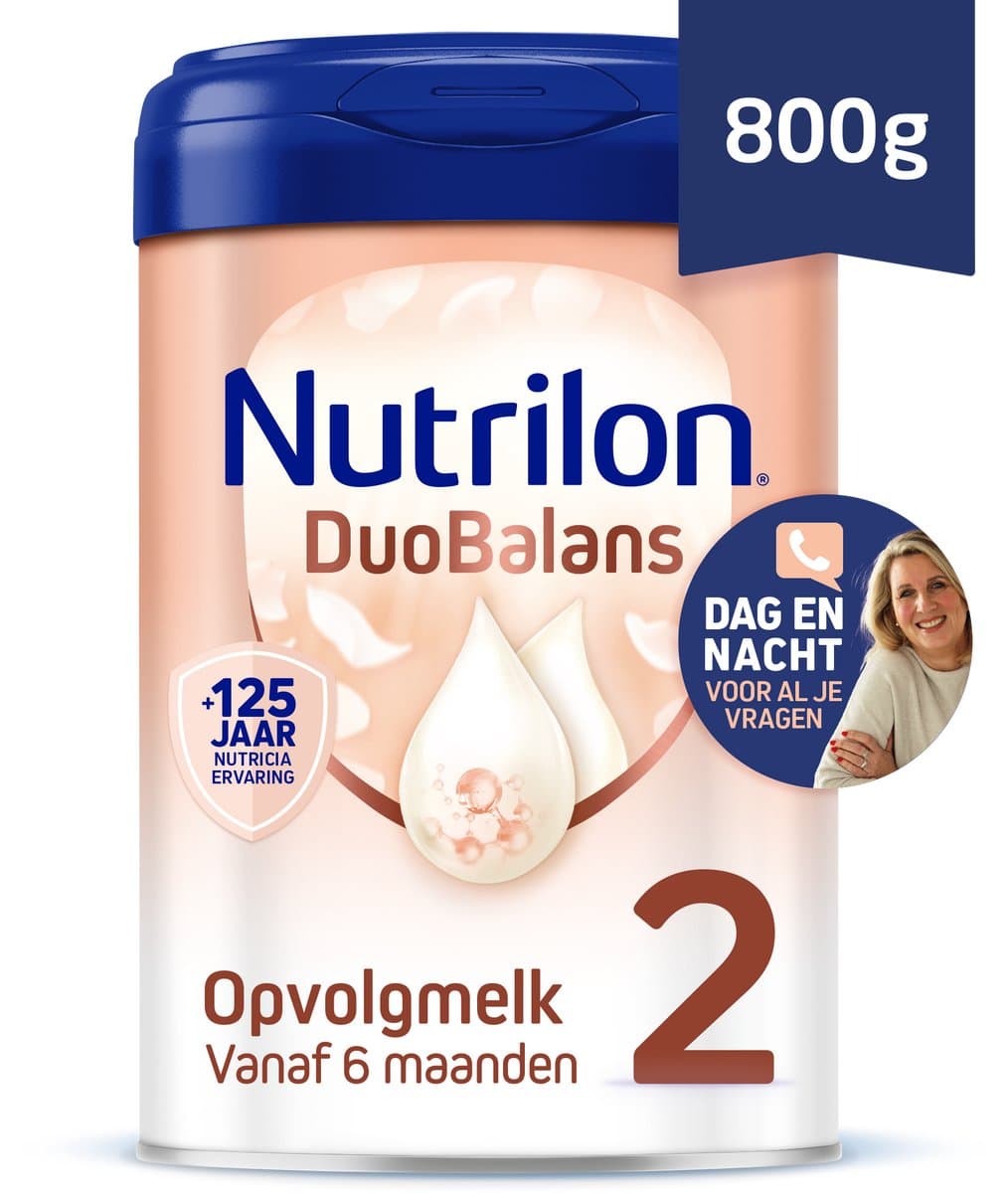 Nutrilon Duo Balance opvolgmelk 2 babyvoeding (vanaf 6 maanden)