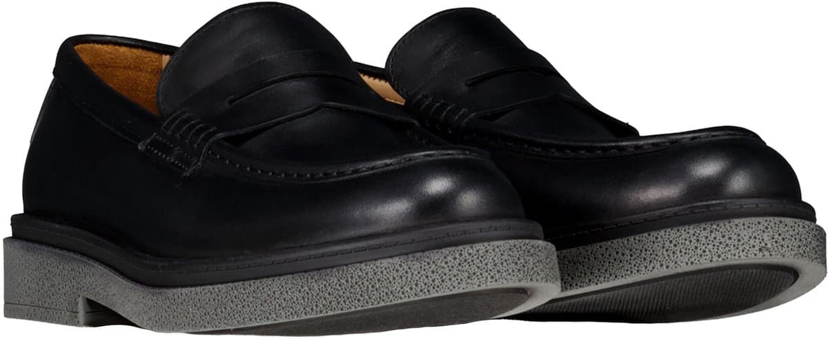 Melik - Schoenen Zwart Melik Aquila Loafers Zwart 41128