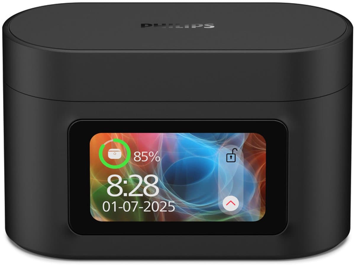 PHILIPS TAT6000BK/00 - True wireless oordopjes - 28 uur afspeeltijd - App control - IPX5 - Bluetooth 5.4 - Ruisonderdrukking - Slimme oplaad etui - 4-mic technologie - Multipoint - Zwart