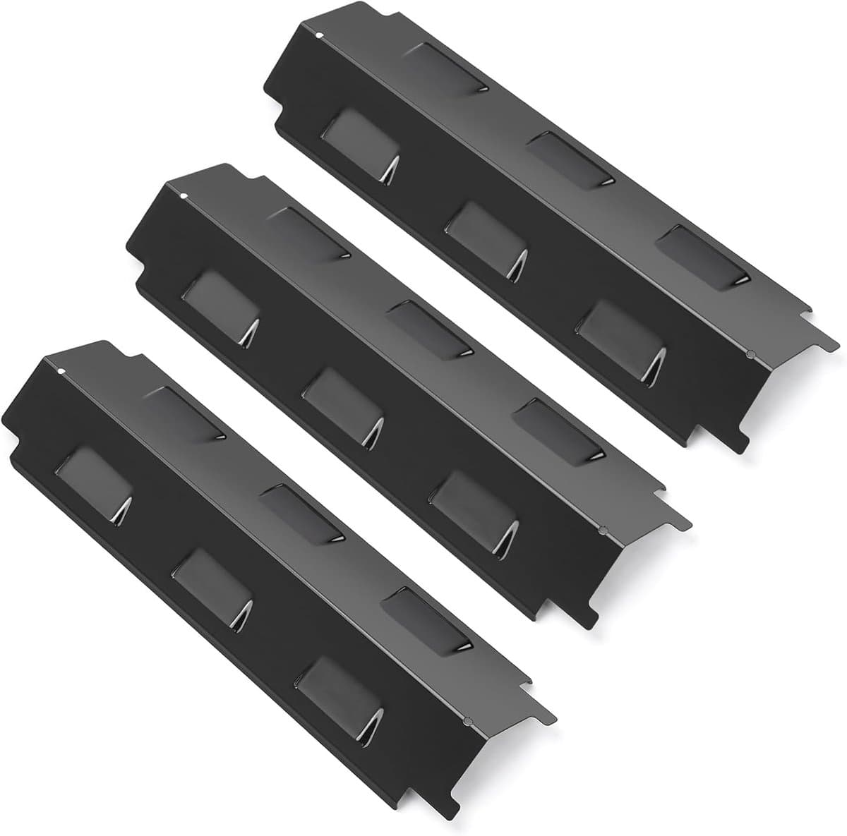 37 cm universele vervangende warmteplaat voor Barbecook Siesta/Vanilla/Brahma- Charbroil- ProfiCook- Tarrington House- porseleinen warmteverdeler voor gasgrill- verpakking van 3