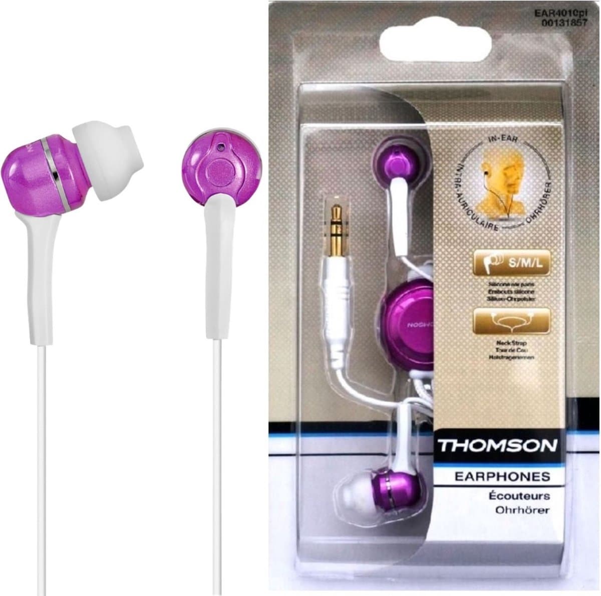 Thomson EAR4010PI Hoofdtelefoon Roze