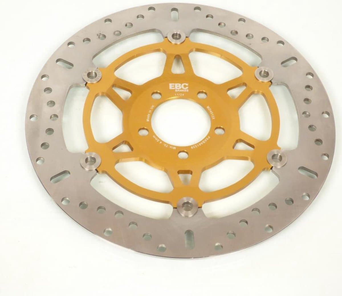 ebc voorremschijf voor motor kawasaki 1200 zrx s 2001 tot 2006 Ø310x61x5mm / avg / avd nieuw