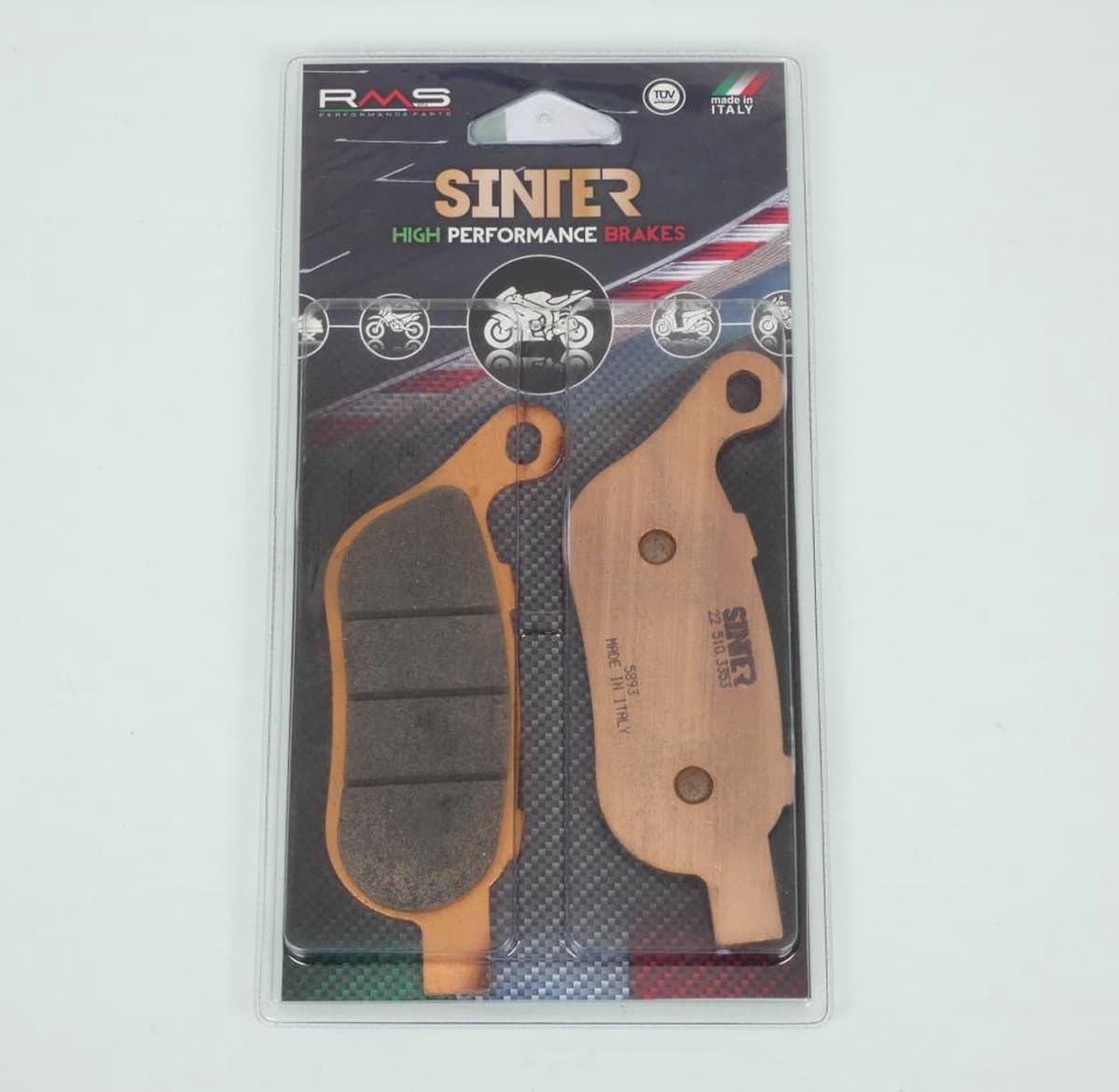 Plaquette de frein Sinter pour Moto Harley Davidson 1690 Fxdbb 2014 VCM / AR Neuf