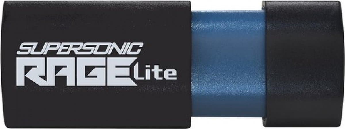 Memory Supersonic Rage Lite - 32 GB - USB Type-A - 3.2 Gen 1 (3.1 Gen 1) - 180 MB/s - Slide - Black - Blue
