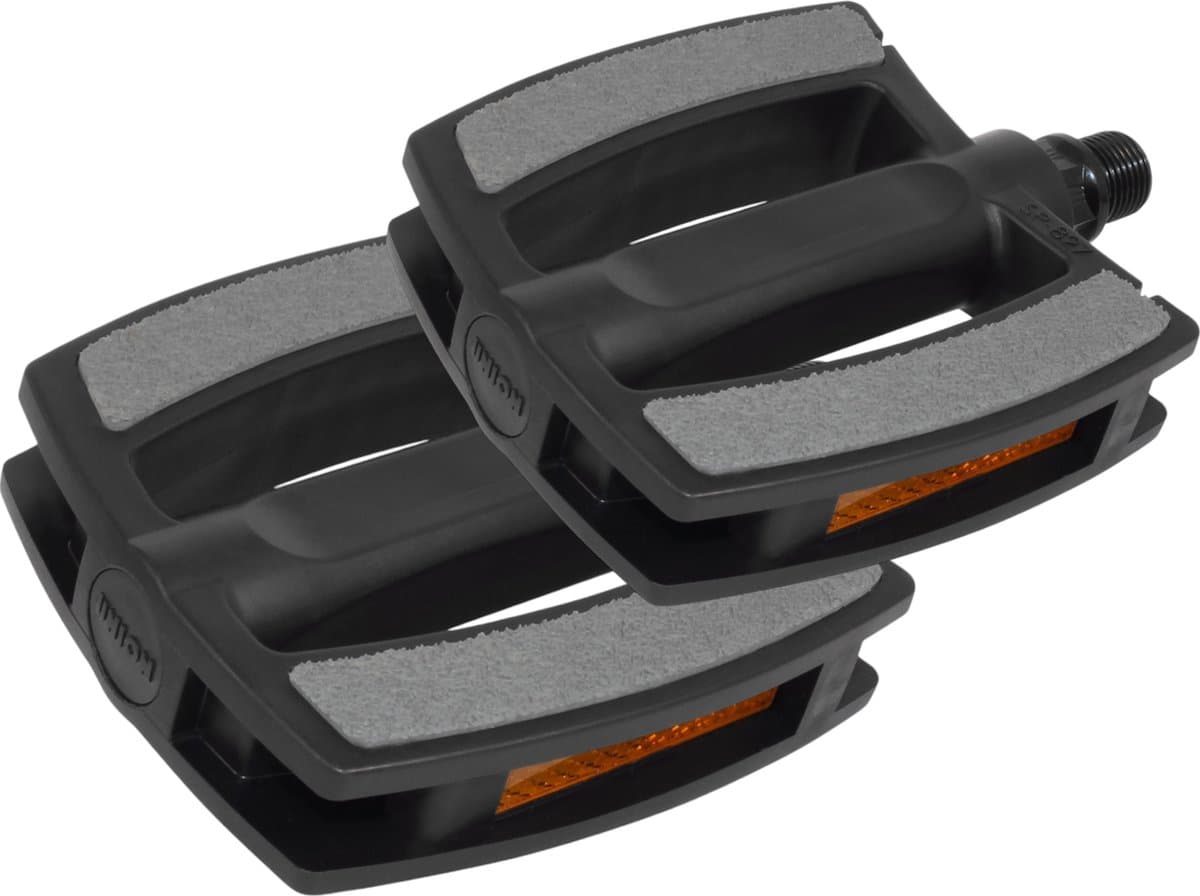 Fiets Pedaalset Marwi SP-827 Sandblock® - zwart / grijs