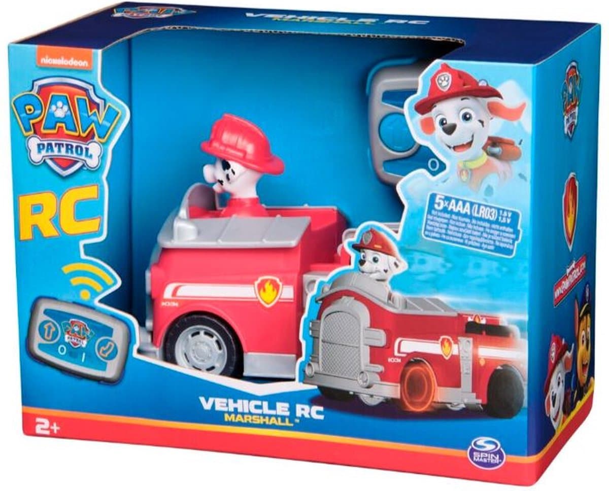 Paw Patrol RC Marshalls - Brandweerauto met bestuurbare afstandsbediening - speelgoed