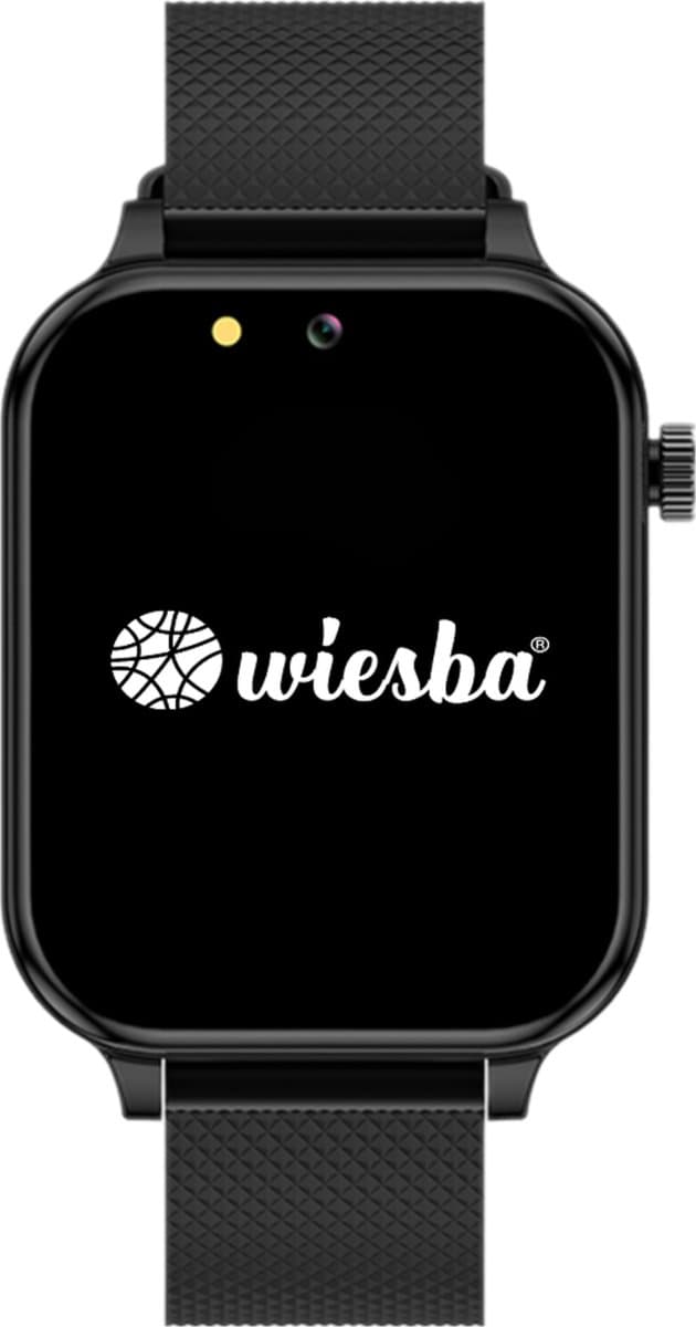 Wiesba WB75S - GPS Horloge Senior - Smartwatch voor Ouderen - Persoonlijke alarmen - alarm horloge ouderen - GPS Horloge Alzheimer - Valdetectie - Personenalarmering met SOS knop Alarmknop