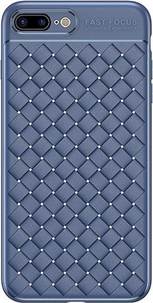 Usams Yun-Series TPU Back Case - Geschikt voor Apple iPhone 8 (4.7") - Blauw