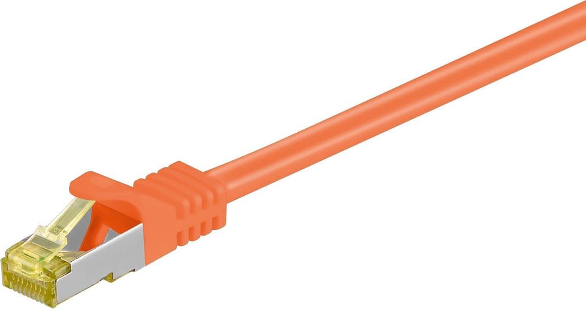 Wentronic 91633 - Cat 7 STP-kabel - RJ45 - 7.5 m - Oranje