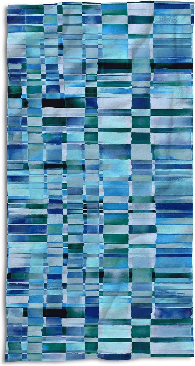 Essenza Dali Strandlaken - 100x180 cm - Blauw