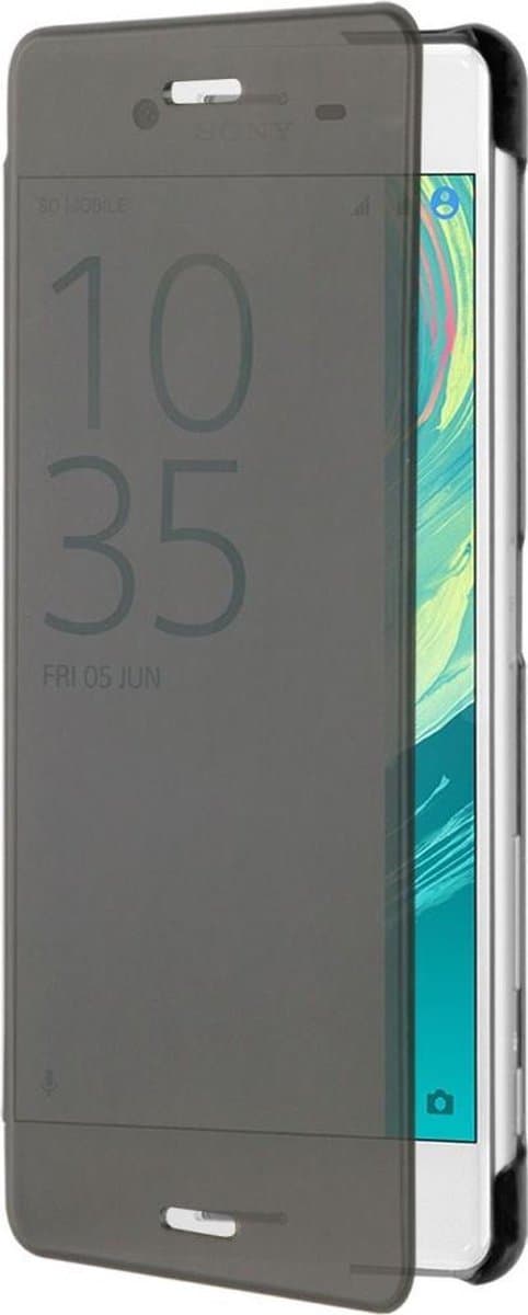Roxfit Flip Book case Pro-2 Zwart voor: Sony Xperia X (Niet voor de Compact versie)