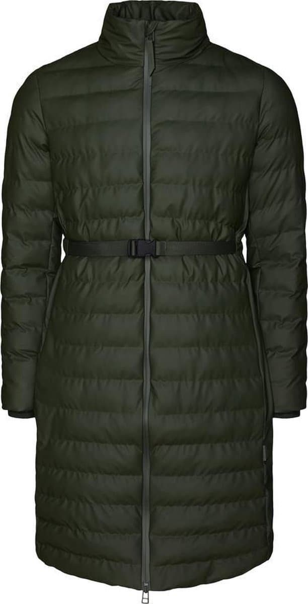 Rains - Trekker W Coat - Green - Unisex - L/XL