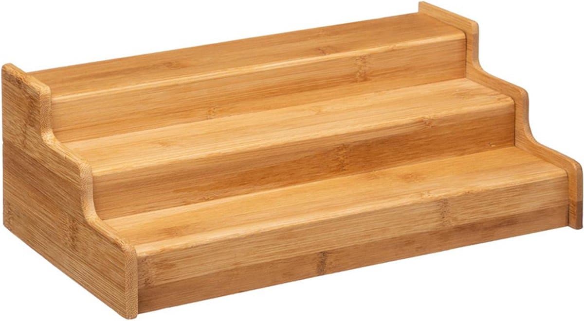 5five Bamboe Kruidenset - Uittrekbaar, 32,5 x 19,5 x 11,5 cm