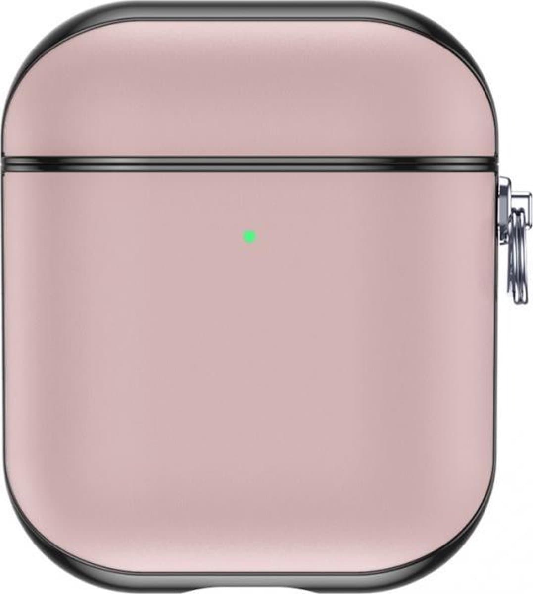 Apple AirPods 2 Hoesje - Valenta - Snap Serie - Roze - Hoesje Geschikt Voor Apple AirPods 2