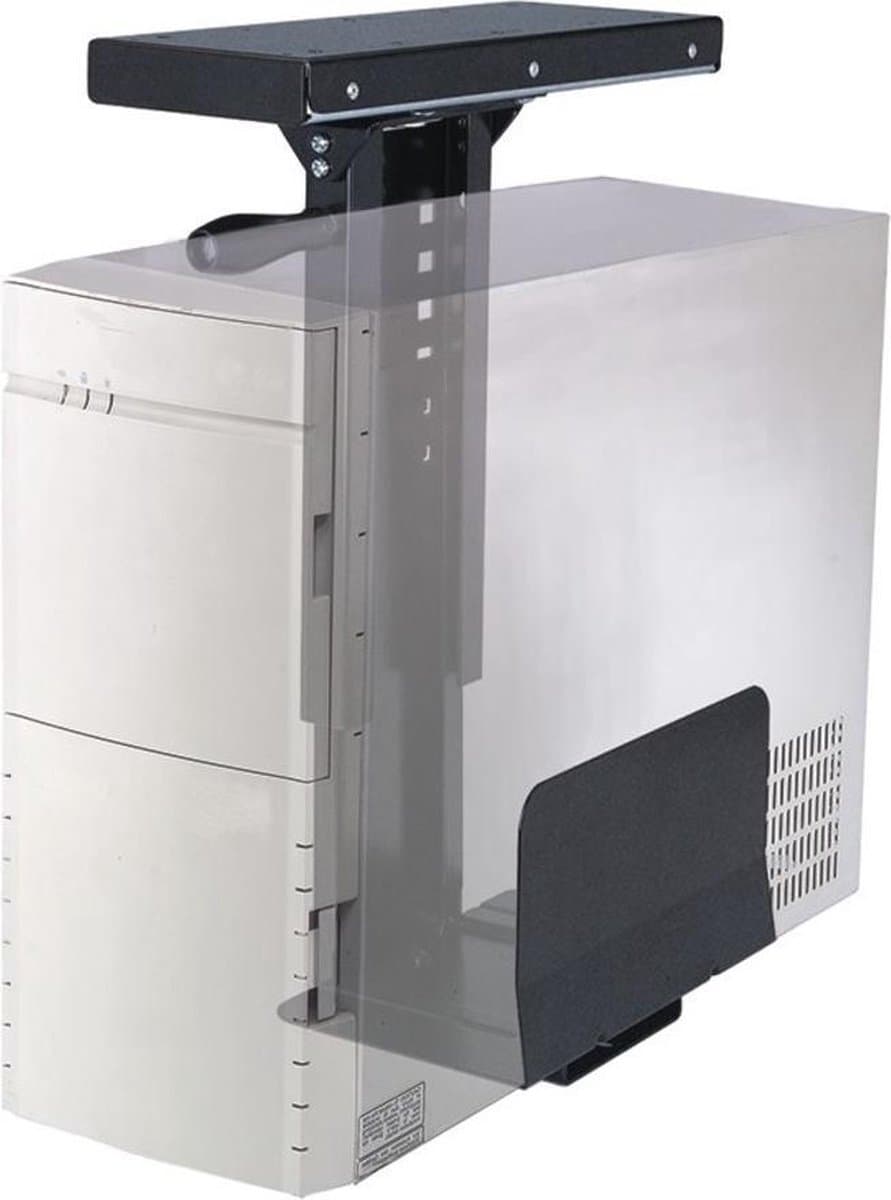 Neomounts CPU-D250BLACK PC steun - montage aan bureau - hoogteverstelling 39-54 cm - breedteverstelling 13-23 cm - zwart