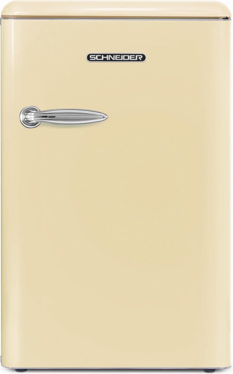 ​SCHNEIDER CONSUMER SCTT115VCR combi-koelkast Vrijstaand 109 l E Crème