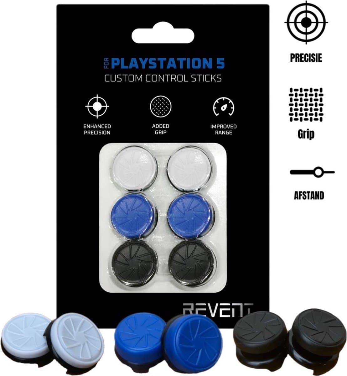 Playstation 4 en Playstation 5 thumb sticks thumb grip