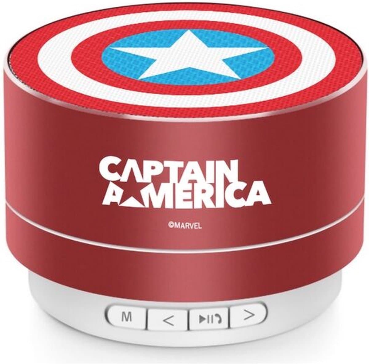 Draagbare - BT - Luidspreker - 3W - CAPTAIN AMERICA - MARVEL - ROOD / ROOD