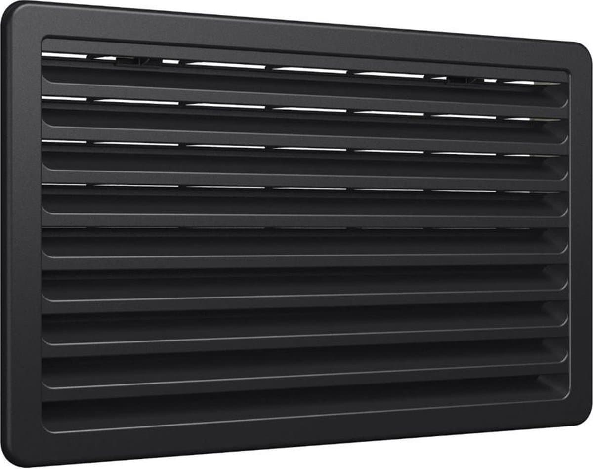 Thetford Koelkast Ventilatie Rooster 257x432 Zwart