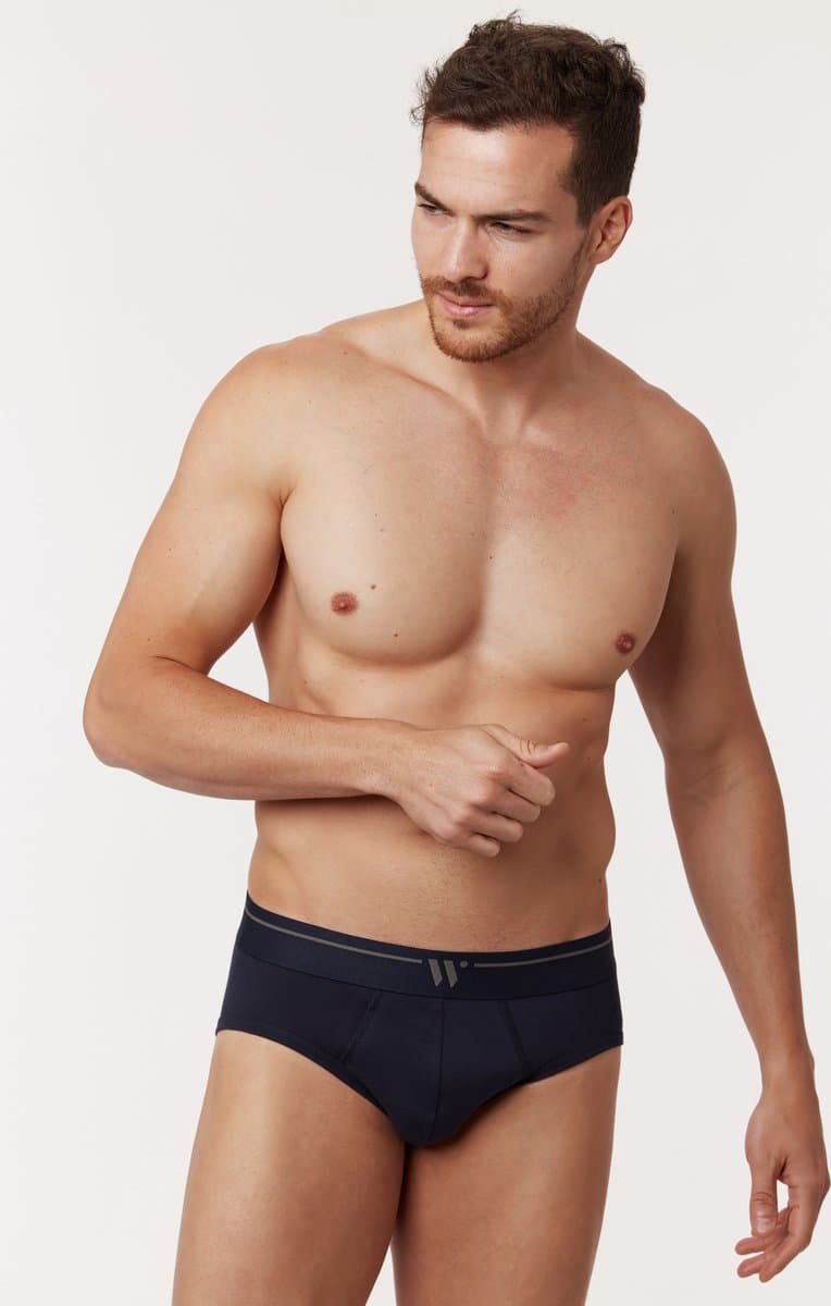 Woody Midi Slip Duopack Blauw XXL