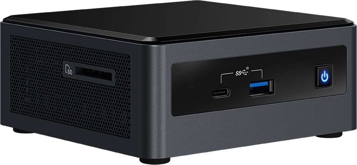 Intel Core i7 NUC Compleet met 500GB SSD en 32GB RAM - 1165G7 1,2-4,7GHz - WIFI/Bluetooth - HDMI/Thunderbolt - Win11 PRO