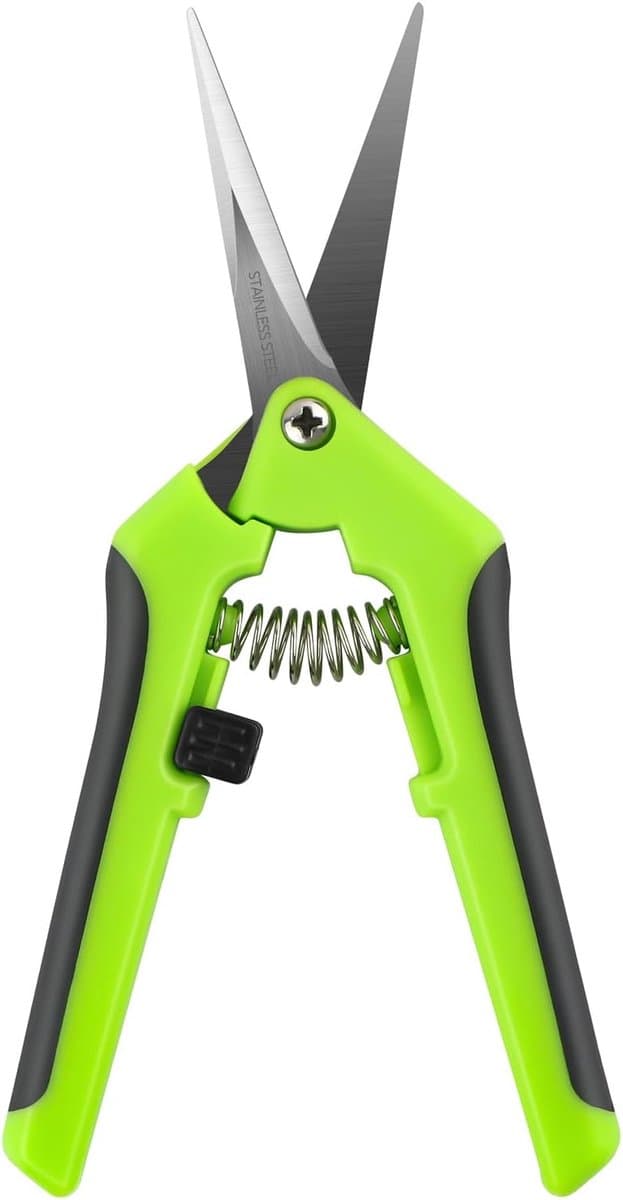Ergonomic spring shears with stainless steel blades, for cutting complex details and tight patterns for people with - ShopVlot