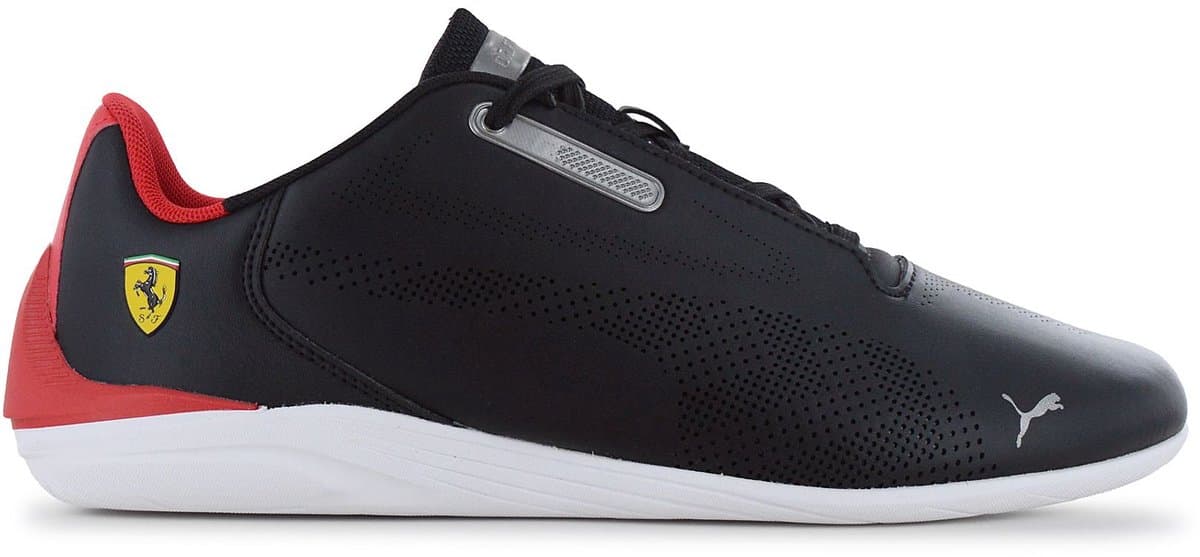 PUMA Scuderia Ferrari HP Drift Cat Decima 2.0 - Heren Sneakers Schoenen Zwart 308395-01 , Maat: EU 40.5 UK 7